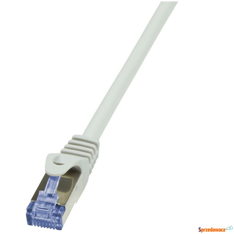 Patchcord LogiLink CQ3102S Cat.6A S/FTP 15m szary - Kable pozostałe - Zielona Góra