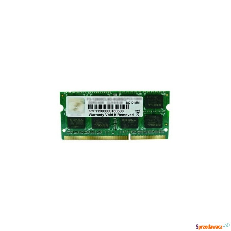 G.SKILL SO-DIMM DDR3 8GB 1333MHZ CL9 1,5V F3-... - Pamieć RAM - Kędzierzyn-Koźle