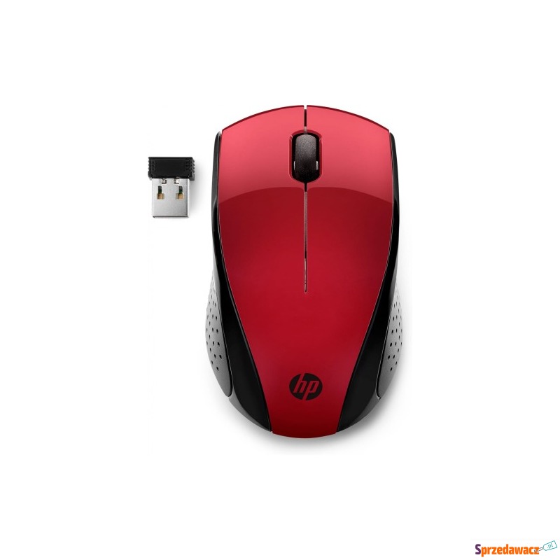 Mysz HP Wireless Mouse 220 Sunset Red bezprze... - Myszki - Zielona Góra