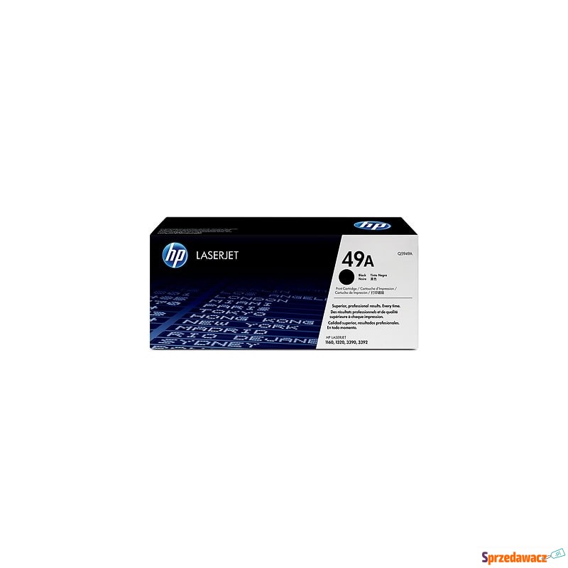 Toner Oryginalny HP 49A (Q5949A) (Czarny) - D... - Tusze, tonery - Kraków