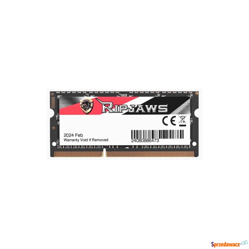 G.SKILL RIPJAWS SO-DIMM DDR3 8GB 1866MHZ CL11... - Pamieć RAM - Gdańsk