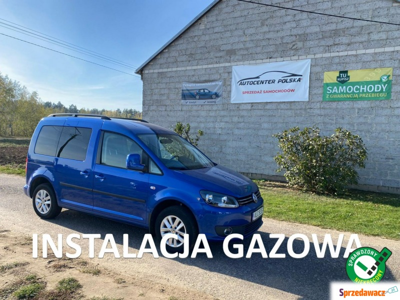 Volkswagen Caddy 2013,  2.0 benzyna+LPG - Na sprzedaż za 52 998 zł - Gąsocin