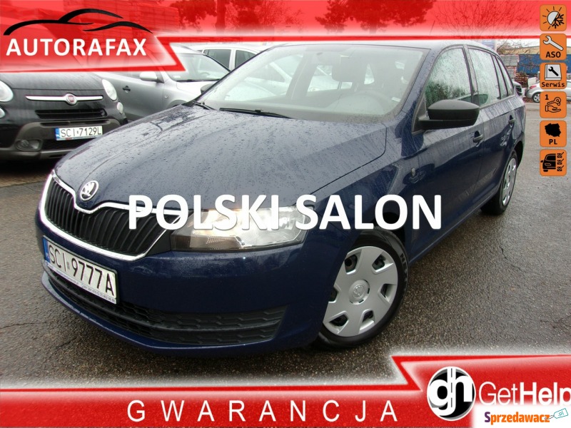 Skoda Rapid  Hatchback 2015,  1.2 benzyna - Na sprzedaż za 24 400 zł - Cieszyn