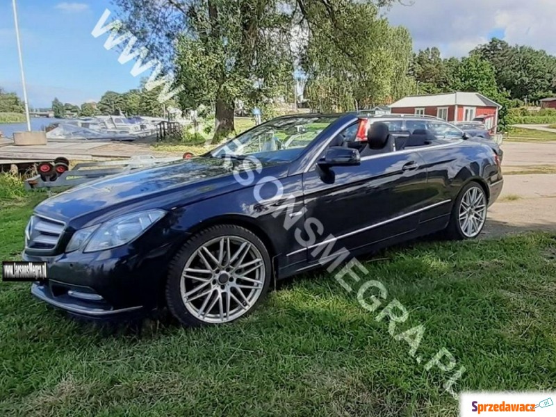 Mercedes - Benz E-klasa  Kabriolet 2012,  3.0 diesel - Na sprzedaż za 91 500 zł - Kiczyce