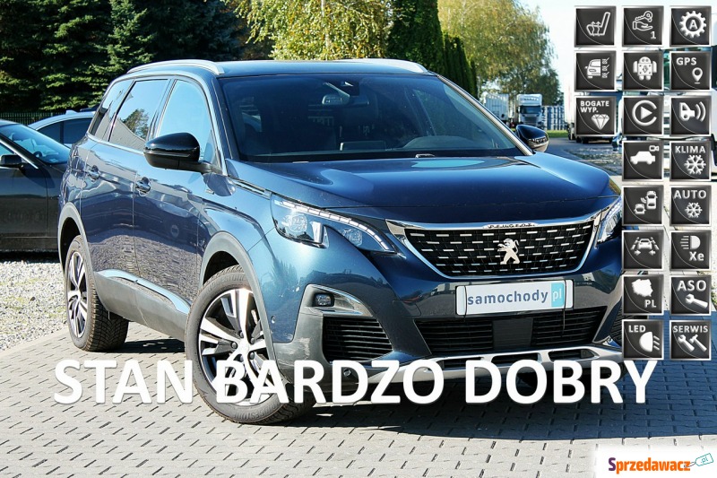 Peugeot 5008  SUV 2019,  1.6 benzyna - Na sprzedaż za 99 999 zł - Warszawa