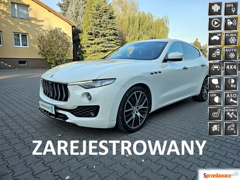 Maserati Levante  SUV 2019,  3.0 benzyna - Na sprzedaż za 169 999 zł - Warszawa