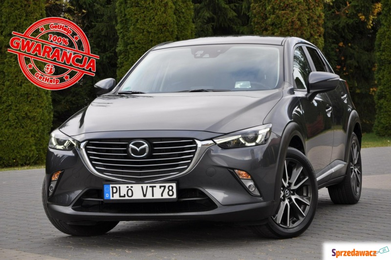 Mazda CX-3 - 104tys.km Skóry Exlusive Navi Kamera... - Samochody osobowe - Ostrów Mazowiecka