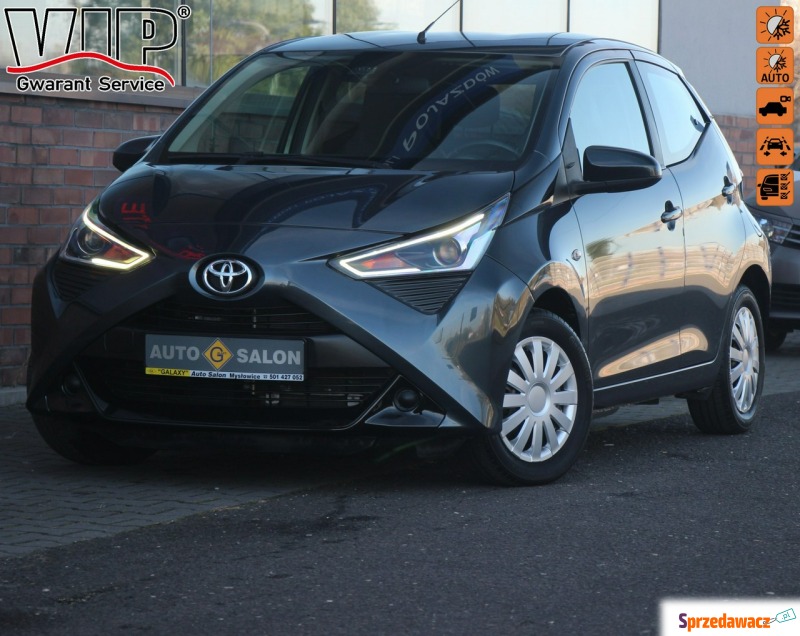 Toyota Aygo  Hatchback 2019,  1.0 benzyna - Na sprzedaż za 35 990 zł - Mysłowice