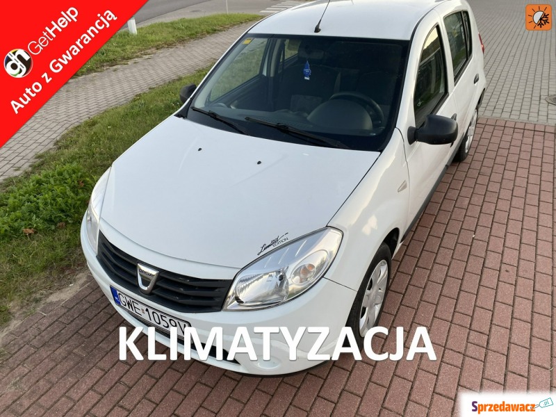 Dacia Sandero  Hatchback 2011,  1.2 benzyna - Na sprzedaż za 13 800 zł - Wejherowo