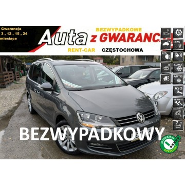 Volkswagen Sharan - 2.0D*150PS*OPŁACONY*Bezwypadkowy*7-Osób Kamera Serwis GWARANCJA24M