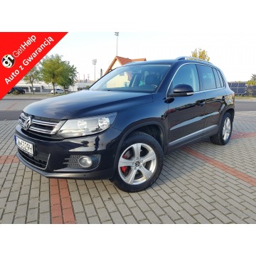 Volkswagen Tiguan - 2,0 TDI Sport Panorama Skóry Navi Climatronic Zarejestrowany Gwarancja