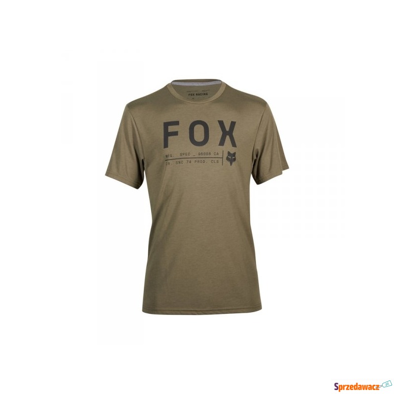 Fox t-shirt non stop tech olive green - Odzież motocyklowa - Dzierżoniów