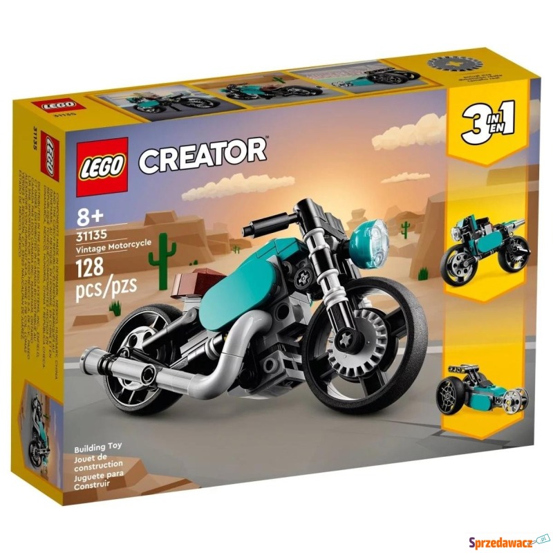 Klocki konstrukcyjne LEGO Creator 3w1 31135 M... - Klocki - Gdańsk