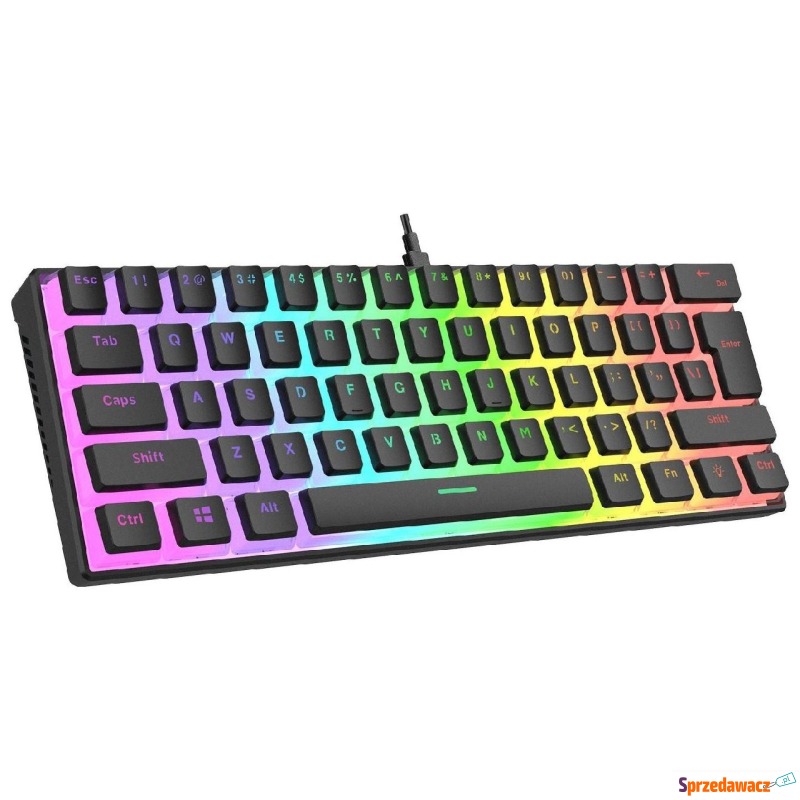 Rampage RADIANT K11 RGB RED Black - Klawiatury - Wrocław