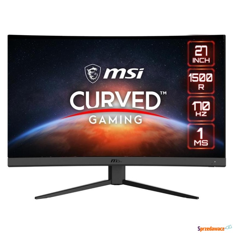 MSI G27CQ4 E2 - 27'' | VA | Curve 1500R | QHD... - Monitory LCD i LED - Kielce