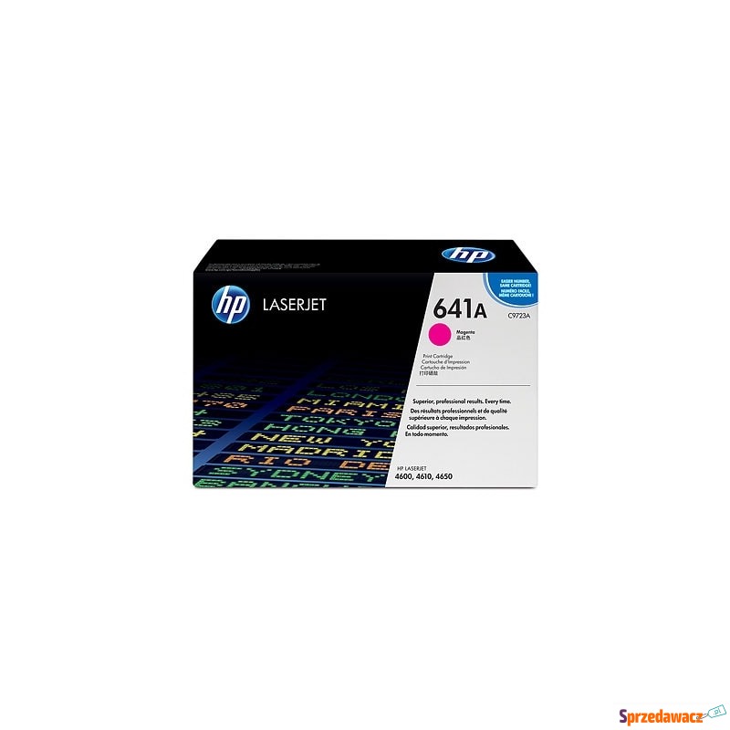 Toner Oryginalny HP 641A (C9723A) (Purpurowy)... - Tusze, tonery - Legnica