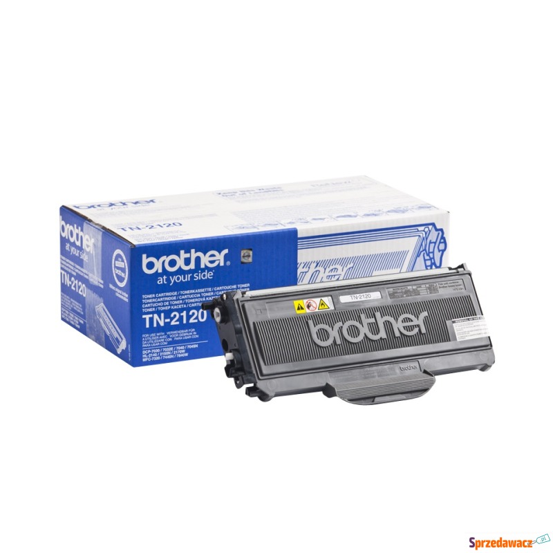 Toner BROTHER TN-2120 Czarny 2600 str. - Tusze, tonery - Wodzisław Śląski