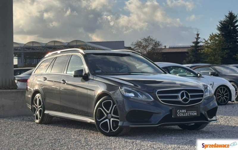 Mercedes E 350 - Tempomat / Harman Kardon / N... - Samochody osobowe - Michałowice-Wieś