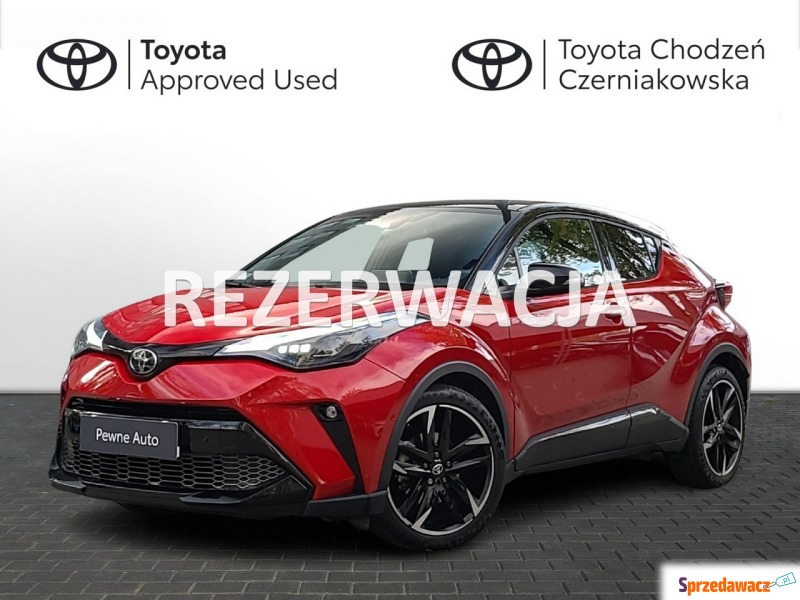 Toyota C-HR  Hatchback 2022,  1.8 hybryda - Na sprzedaż za 124 900 zł - Warszawa