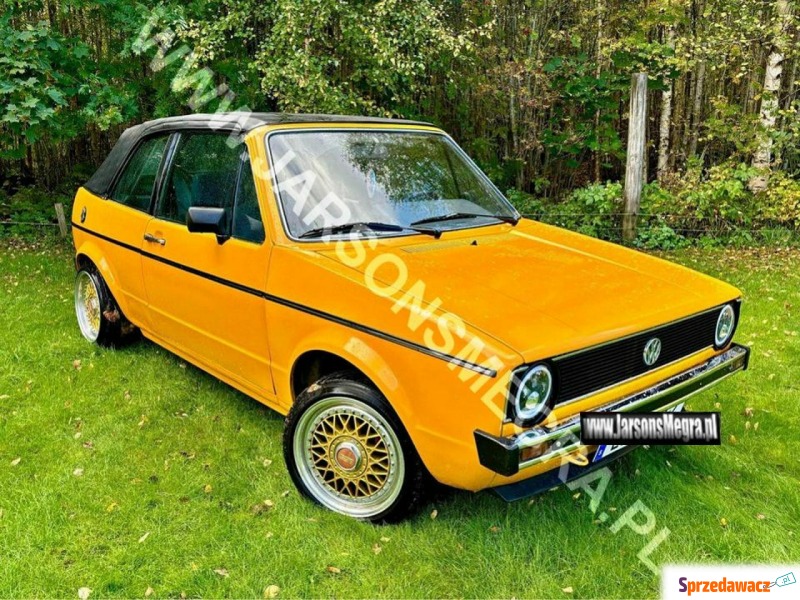 Volkswagen Golf  Kabriolet 1984,  1.8 benzyna - Na sprzedaż za 18 200 zł - Kiczyce