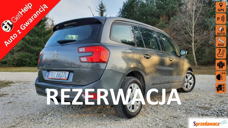 Citroen C4 Grand Picasso - 1.6 eHDI 116KM # C... - Samochody osobowe - Chmielnik