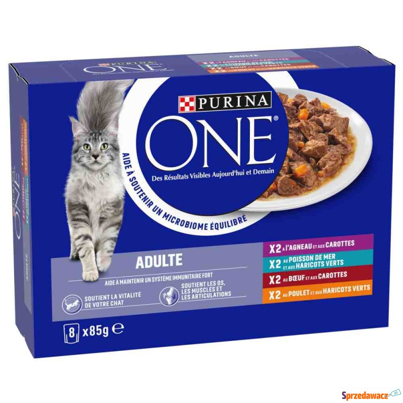 Korzystny pakiet Purina ONE ADULT, 16 x 85 g -... - Karmy dla kotów - Gorzów Wielkopolski