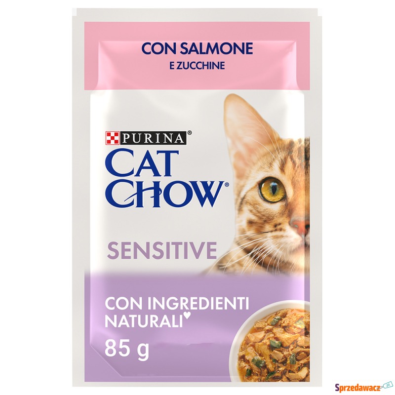 Korzystny pakiet Cat Chow 52 x 85 g - Sensitive... - Karmy dla kotów - Iława