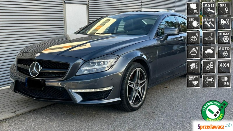 Mercedes CLS 63 AMG - 63samg radary full led... - Samochody osobowe - Gdańsk