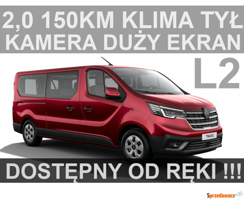 Renault Trafic  Minivan/Van 2024,  2.0 diesel - Na sprzedaż za 191 597 zł - Szczecinek