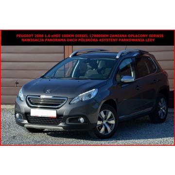 Peugeot 2008 1.6 eHDI 100KM Zamiana Opłacony Serwis