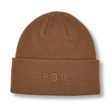 Fox czapka zimowa wordmark beanie walnut os