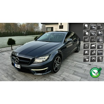 Mercedes CLS 63 AMG - 63samg radary full led 4-Matic  full opcja przepiękny 100 tys km gwara