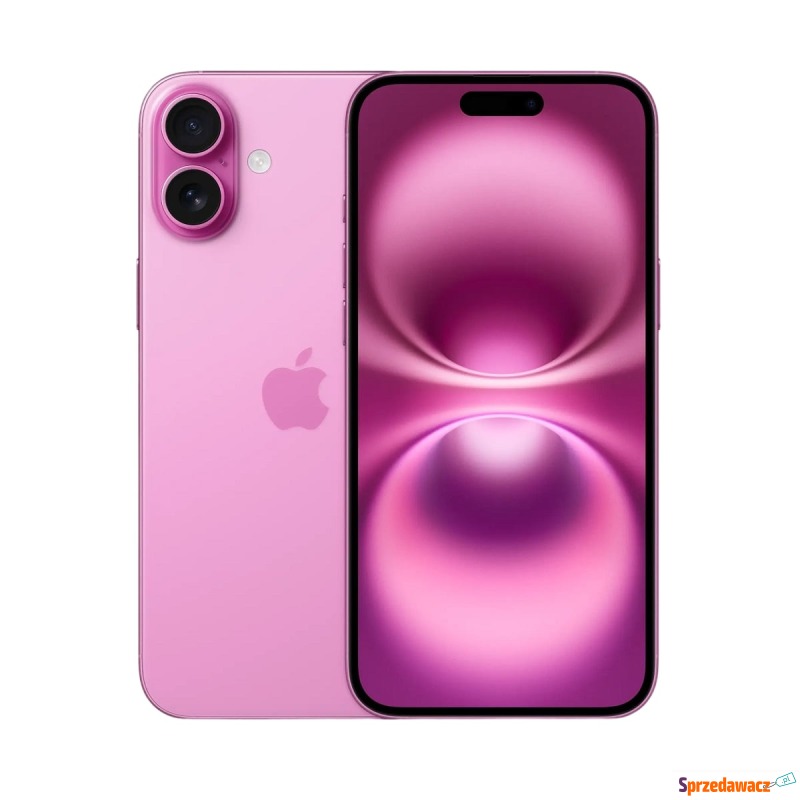 Smartfon Apple iPhone 16 Plus 128 GB różowy - Telefony komórkowe - Jelenia Góra