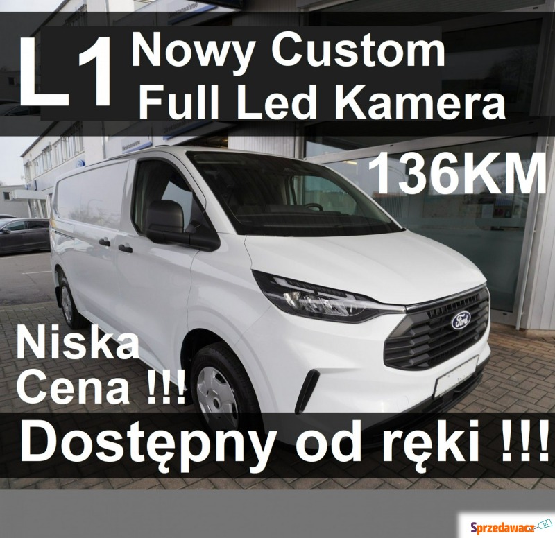 Ford Transit Custom 2024,  2.0 diesel - Na sprzedaż za 132 717 zł - Szczecinek