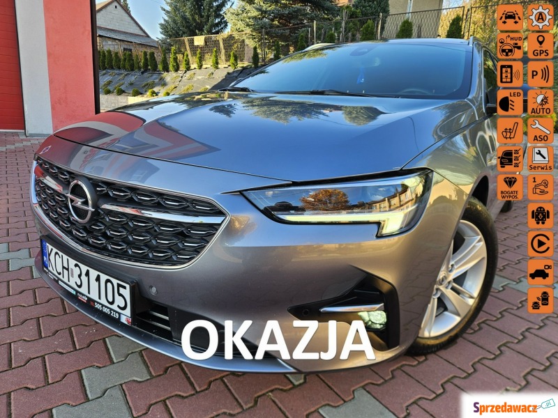 Opel Insignia 2021,  2.0 diesel - Na sprzedaż za 84 990 zł - Zagórze