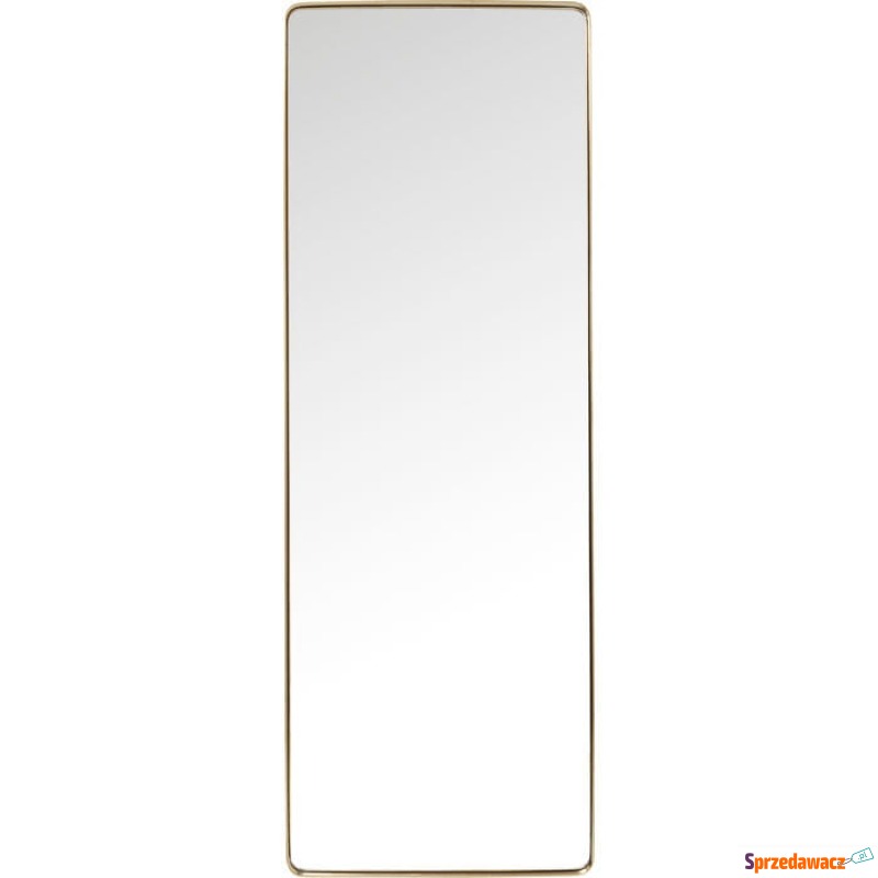 Lustro Curve Rectangular Brass 200x70 cm Kare - Lustra - Śrem