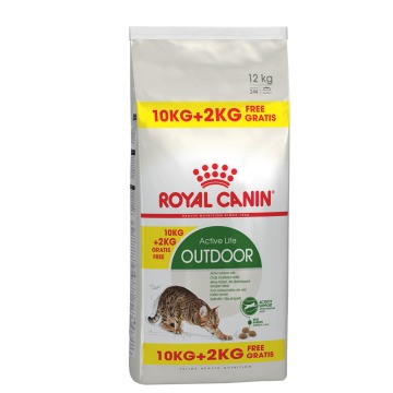 10 + 2 gratis!  Royal Canin różne rodzaje, 12 kg  - Active Life Outdoor