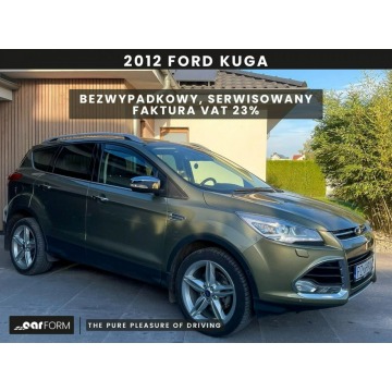 Ford Kuga - ‼️Faktura Vat 23%‼️, Bezwypadkowy, Niski przebieg 90.600km, TITANIUM