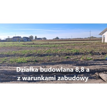 Działka Budowlana z Warunkami Zabudowy | Łańcut | 8,8 a