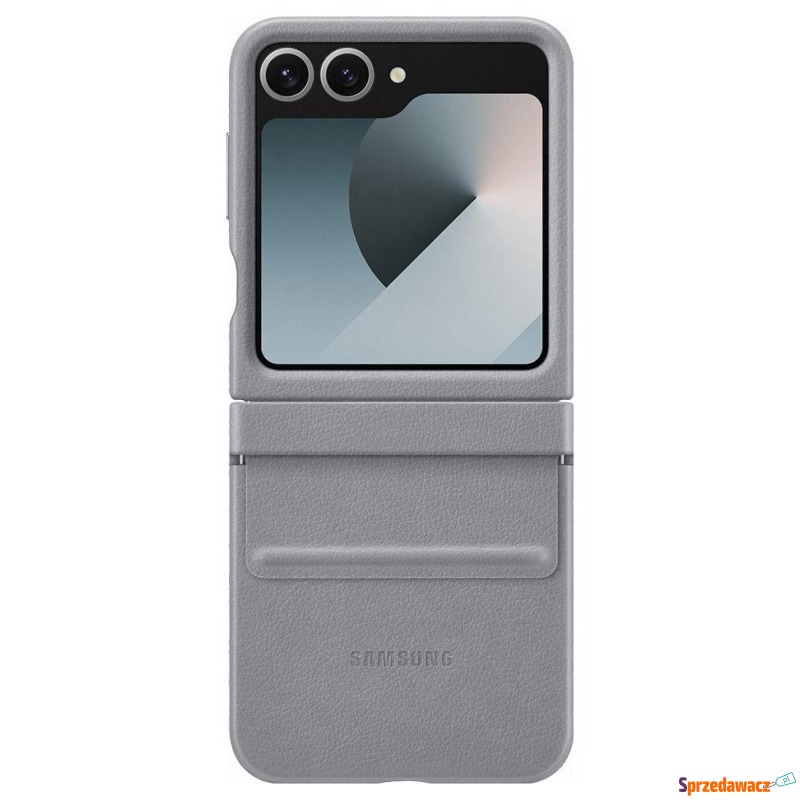 Samsung Flap Eco-Leather Case Z Flip 6 szary - Etui na telefon - Gliwice