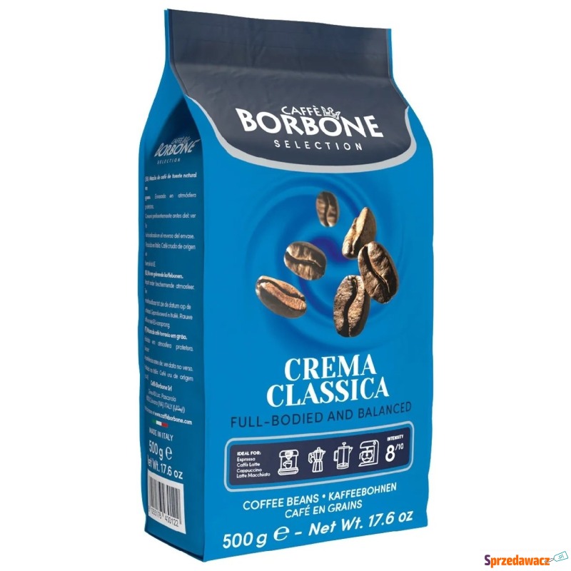 Kawa ziarnista Borbone Crema Clasica Ziarno 500g - Kawa - Katowice