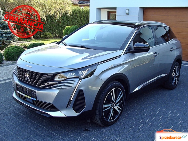 Peugeot 3008  SUV 2021,  1.6 benzyna - Na sprzedaż za 106 999 zł - Zawiercie