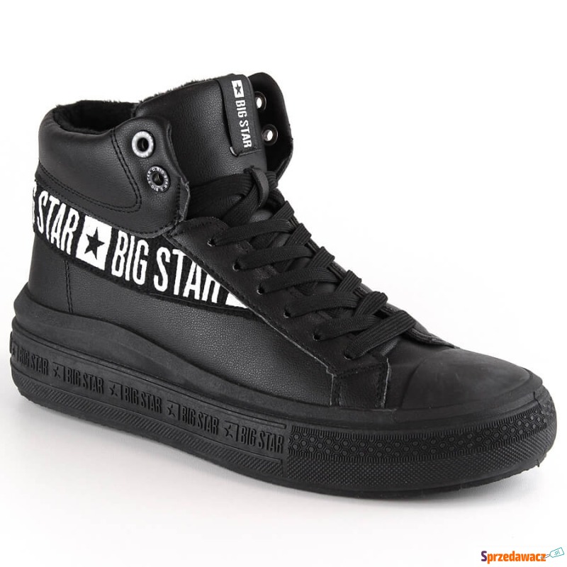 Buty sportowe ocieplane czarne Big Star MM274010 - Buty sportowe miejskie... - Inowrocław