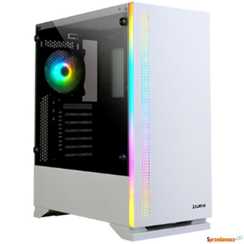 Zalman S5 WHITE ATX Mid Tower PC Case RGB fan... - Obudowy - Koszalin