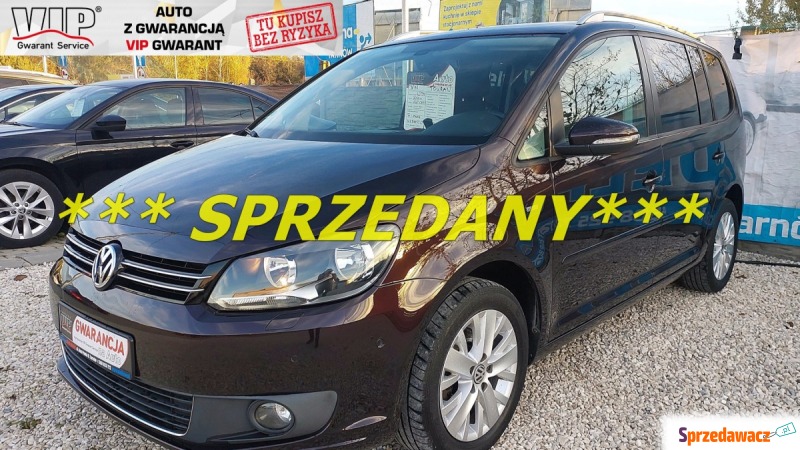 Volkswagen Touran  Minivan/Van 2013,  2.0 diesel - Na sprzedaż za 44 900 zł - Tarnów