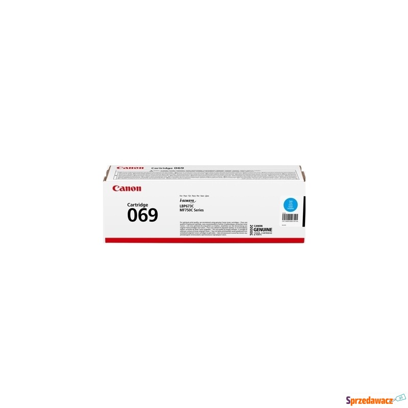 Toner Oryginalny Canon CRG-069 (5093C002) (Bł... - Tusze, tonery - Kędzierzyn-Koźle