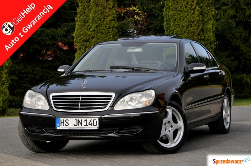 Mercedes - Benz S-klasa  Sedan/Limuzyna 2005,  3.8 benzyna - Na sprzedaż za 35 900 zł - Ostrów Mazowiecka