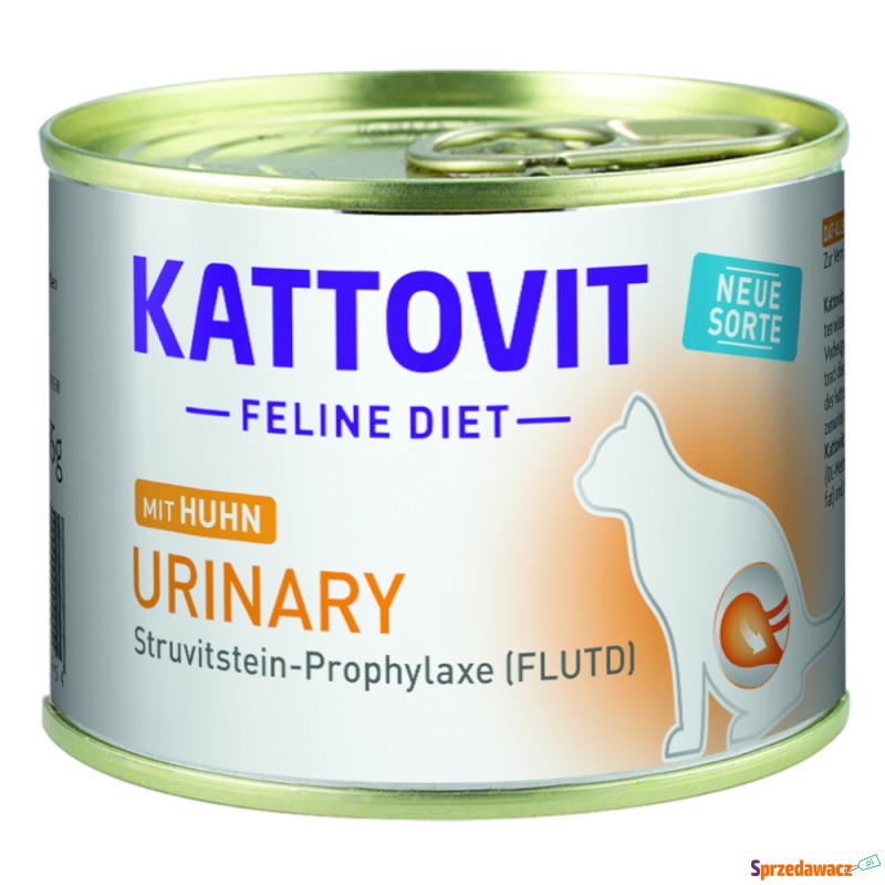 Kattovit Urinary - Pakiet mieszany, 24 x 185 g - Karmy dla kotów - Puławy