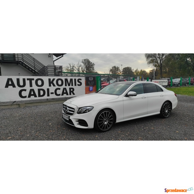 Mercedes - Benz E-klasa  Sedan/Limuzyna 2017,  2.0 diesel - Na sprzedaż za 139 900 zł - Goczałkowice-Zdrój