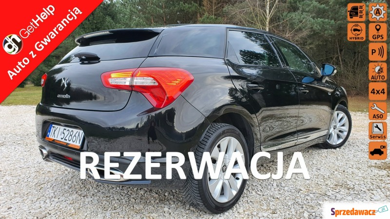 Citroen DS5  Liftback 2013,  2.0 hybryda - Na sprzedaż za 39 400 zł - Chmielnik